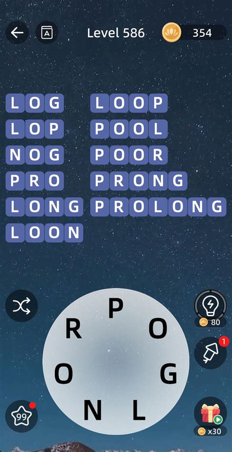Wordscapes Level 586 Answers » Qunb.